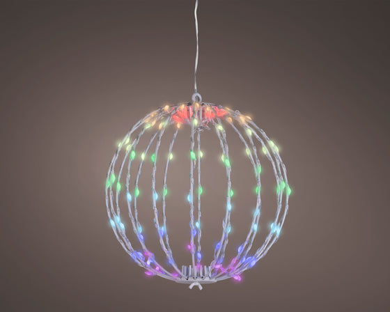 11" White Ball Micro Multi Color Changing LED