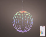 15" White Ball Micro Multi Color Changing LED