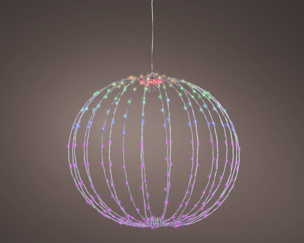 23" White Ball Micro Multi Color Changing LED