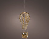 3 FT Gold Air Balloon Micro Warm White LED