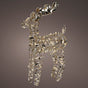 2.2 FT 100 Micro LED Warm White Gold Reindeer
