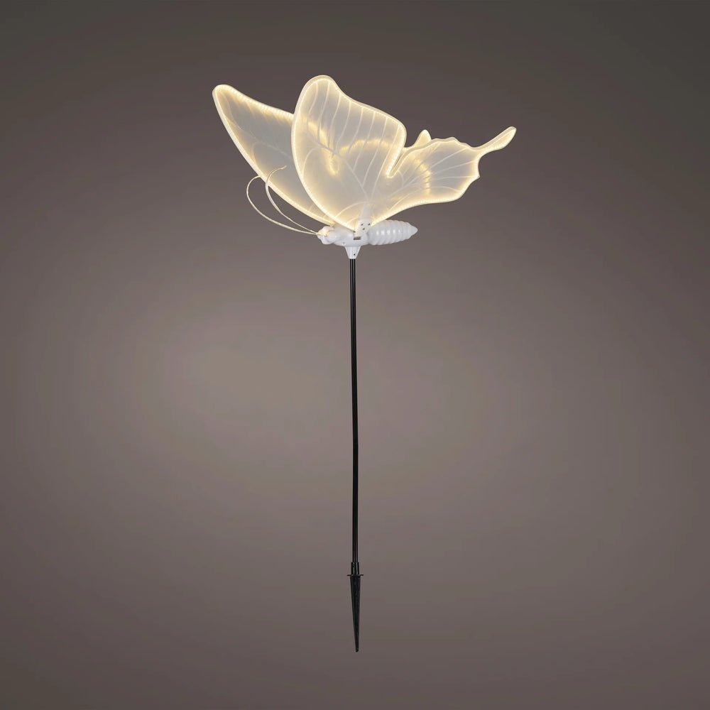 13" Warm White LED Butterfly With Motion