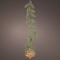 8" Micro LED Amber Onion Ornament Battery Operated