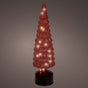 15" Micro LED Red Rotating Tree Battery Operated