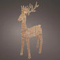 6.5 FT 2350 Micro LED Warm White Rose Gold Reindeer