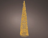3 FT Gold Cone Tree Micro Classic Warm LED