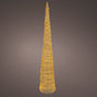 6 FT Gold Cone Tree Micro Classic Warm LED