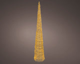 6 FT Gold Cone Tree Micro Classic Warm LED