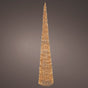 6 FT Rose Gold Cone Tree Micro Warm White LED