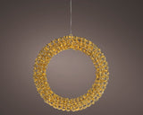 23" Gold Wreath Micro Classic Warm LED
