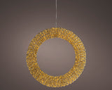 31" Gold Wreath Micro Classic Warm LED
