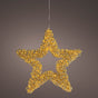 11" Hanging Wire Ball Pre Lit Micro Warm White LED