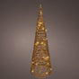 24" 32 LED Soft Warm Brown Cone Tree