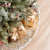 Shimmering Pine Tree Pre-Lit Warm White LED Lights