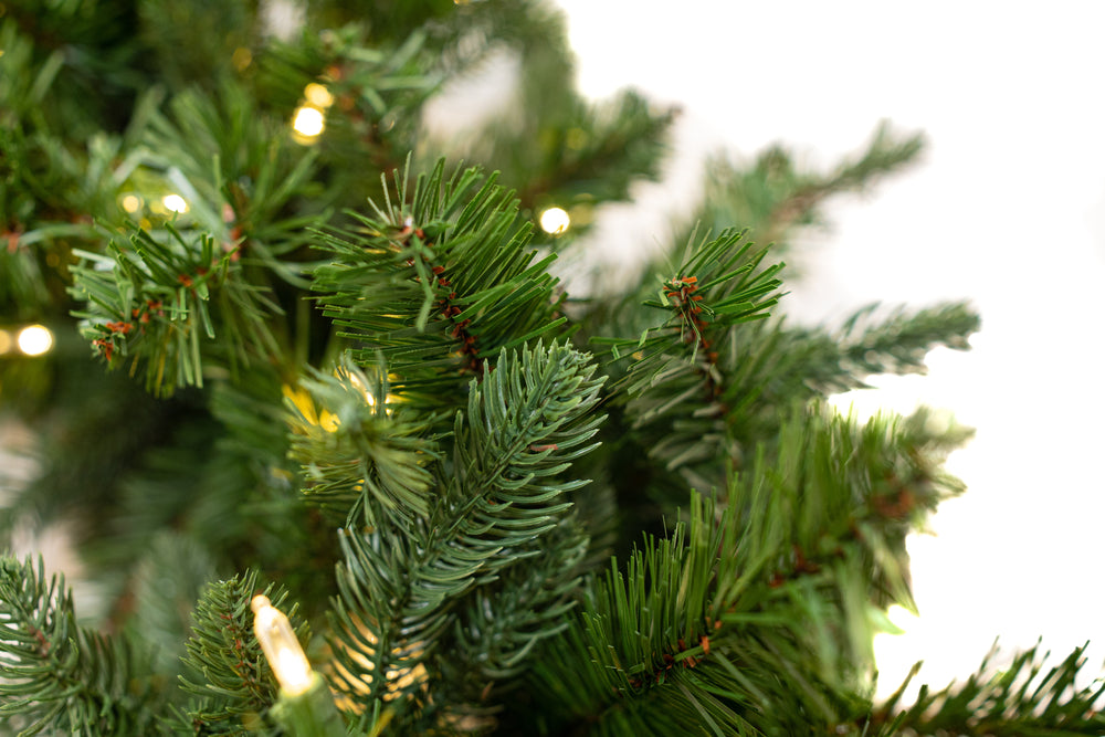 Foxtail Garland Prelit Warm White LED