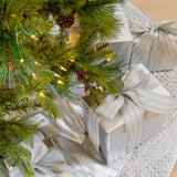 Forest Berry Fir Tree Pre-Lit Clear LED Lights