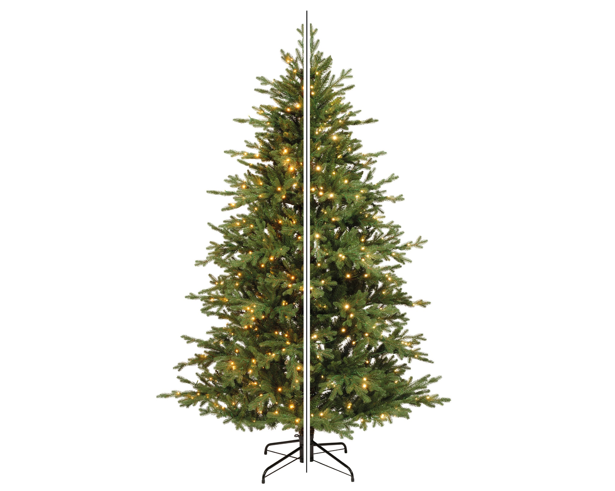 Greenhill Fir Tree Pre Lit Soft Warm LED Lights