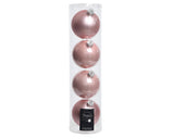 4" Shiny & Matte Ball Assorted Ornament