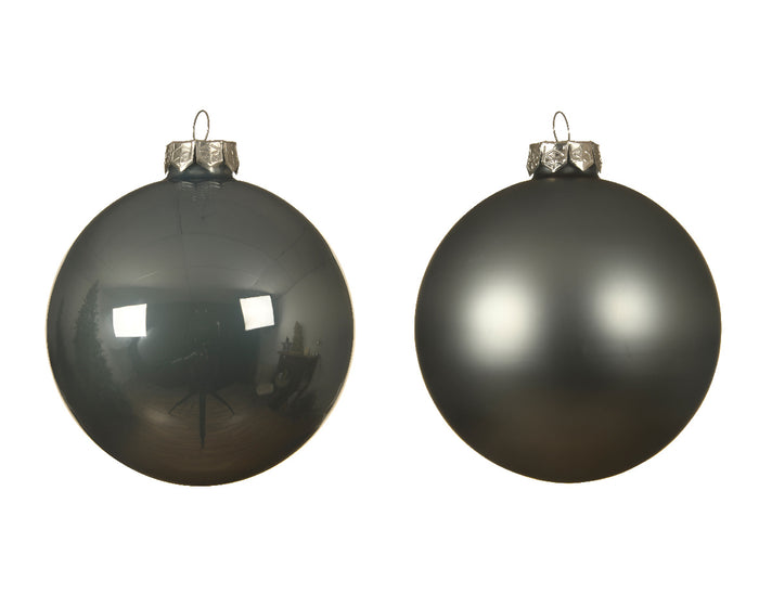 100MM Shiny & Matte Ball Glass 4 Pack