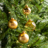 3" Assorted Glass Ornament Set Of 21