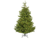 Nordmann Fir Tree Pre-Lit Warm White LED Lights With Twinkle Effect