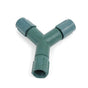 Green Coaxial Y Splitter