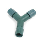 Green Coaxial Y Splitter