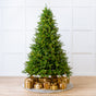 7.5 FT Telluride Fir Tree Pre-Lit Multi Color LED Lights