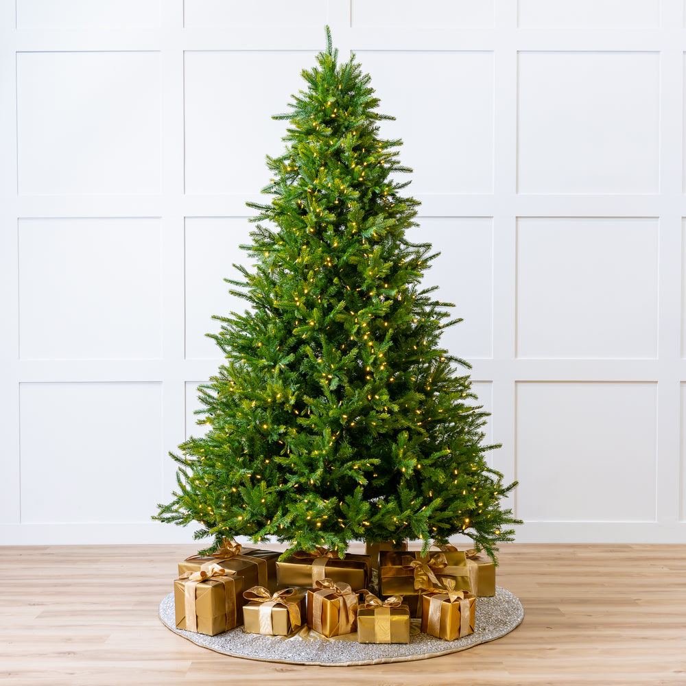 7.5 FT Telluride Fir Tree Pre-Lit Multi Color LED Lights