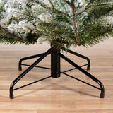 Norway Spruce Snowy Tree Pre Lit Warm White LED Lights