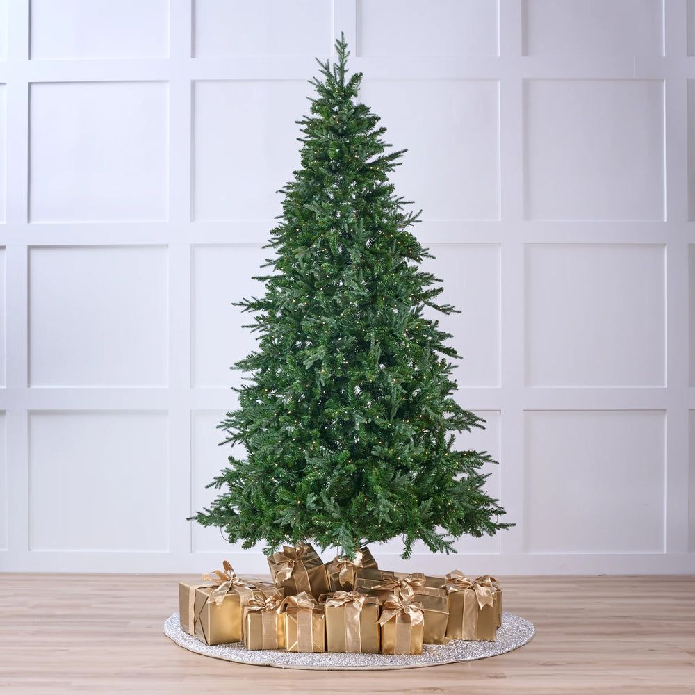 Montana Fir Pre-Lit Warm White LED & Flashing Lights