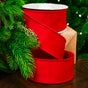 2.5" X 10YD Red Velvet Ribbon