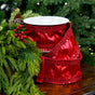 4" X 10YD Red Sequin Ribbon