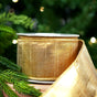 4" X 10YD Gold Metallic Ribbon