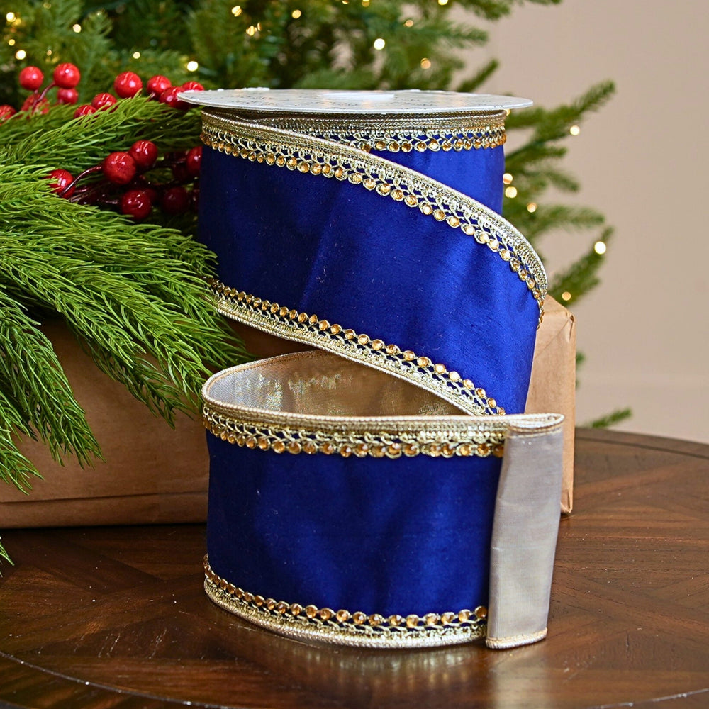 4" X 10YD Royal Blue Ribbon