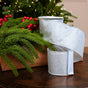 4" X 10YD Silver Mesh Ribbon