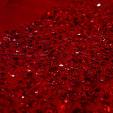 60" Red Sequin Tree Skirt