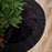 66" Black Velvet Tree Skirt