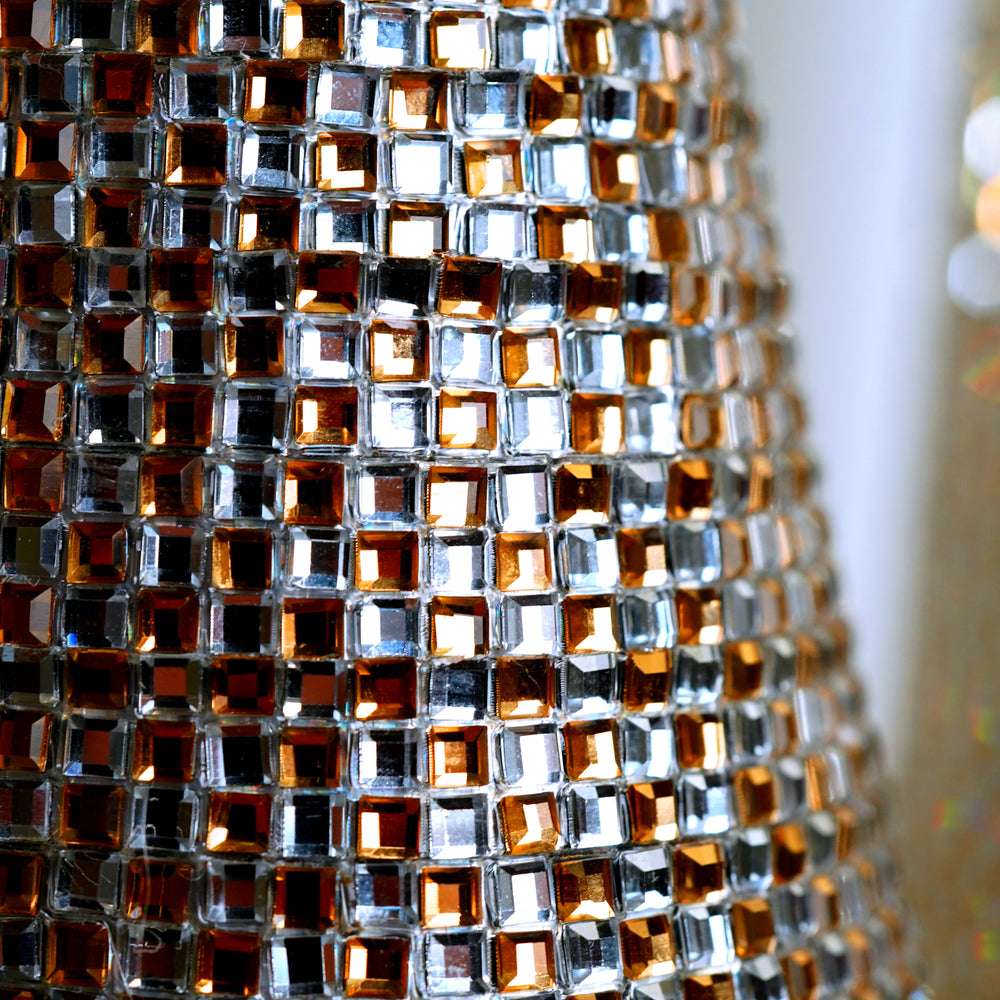 18" & 24" Gold and Silver Jeweled Cone