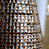 18" & 24" Gold and Silver Jeweled Cone