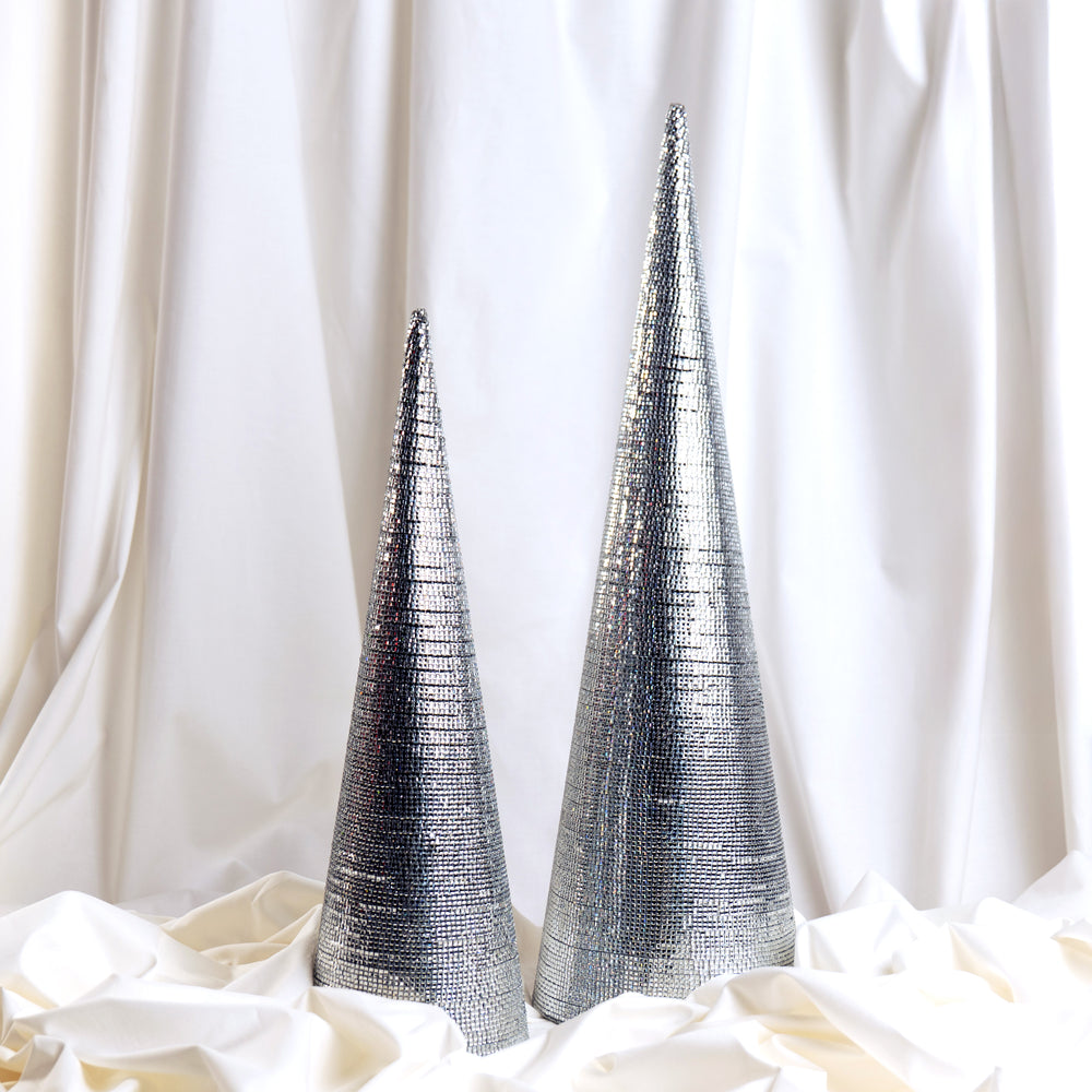 18" & 24" Silver Cone