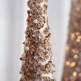 18" & 24" Gold Flower Cones