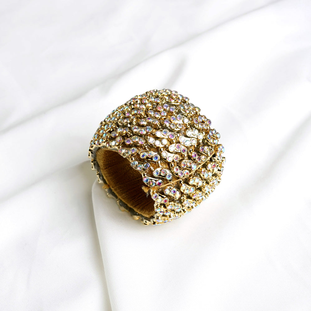 Gold Jeweled Napkin Ring