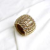 Gold Jeweled Napkin Ring