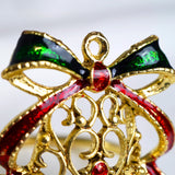 Gold, Red, & Green Napkin Ring