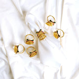 Gold, Red, & Green Napkin Ring