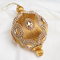 4" Gold Jeweled Ball Ornament