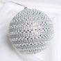 4" Ivory Snowy Pearl Ball Ornament