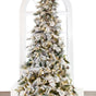 Snowbell Pine Tree Pre-Lit Clear LED Twinkle Lights