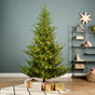 7.5 FT Norway Spruce Tree Pre Lit Warm White Micro LED Lights